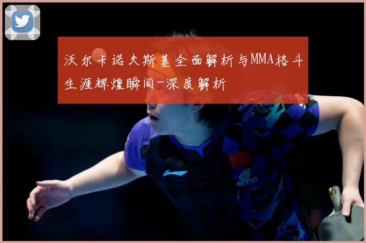 沃尔卡诺夫斯基全面解析与MMA格斗生涯辉煌瞬间-深度解析
